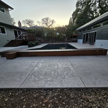 Creative Concrete Design - Another view of the finished work. Thanks Creative Concrete Design! - General Contractors Near Me - Novato, California