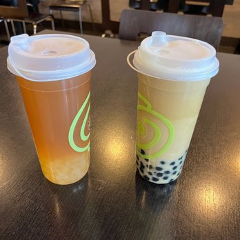 Green Shaker by Ten Ren - White Peach Oolong Tea w/aloe Oat Roasted Oolong Milk Tea w/ boba - Chinese Near Me - Riverside, California Green Shaker by Ten Ren - White Peach Oolong Tea w/aloe Oat Roasted Oolong Milk Tea w/ boba - Chinese Near Me - Riverside, California