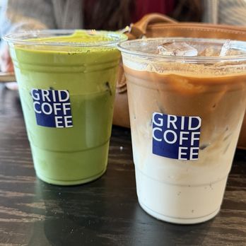 Grid Coffee - vanilla caffe latte - Coffee & Tea Near Me - Santa Ana, California