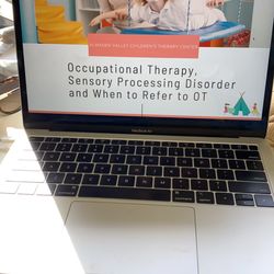 Children's Therapy Center - We love presenting to others! This was to a team of local marriage and family therapists.