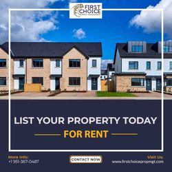 First Choice Property Management - First Choice Property Management Riverside, California