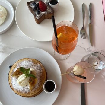 Terravita - Lemon & Ricotta Pancakes - New American Near Me - Edgewater, New Jersey Terravita - Lemon & Ricotta Pancakes - New American Near Me - Edgewater, New Jersey