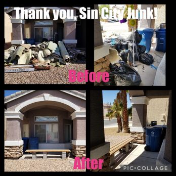 Sin City Junk - Junk removal before and after. - Junk Removal & Hauling Near Me Sin City Junk - Junk removal before and after. - Junk Removal & Hauling Near Me