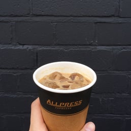 Iced soy latte Iced soy latte