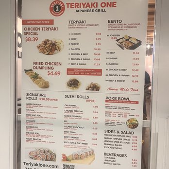 Teriyaki One Japanese Grill - Menu - Japanese Near Me - Brooklyn, New York Teriyaki One Japanese Grill - Menu - Japanese Near Me - Brooklyn, New York
