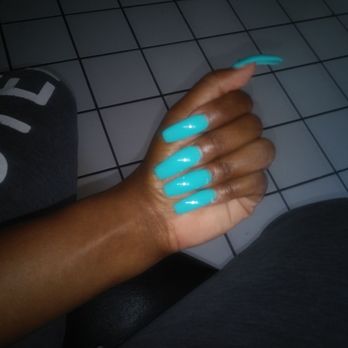 Allure Nails and Spa - I love my new nails the are so pretty - Nail Salons Near Me - Rialto, California
