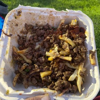 The Taco Cartel - Ak fries not good at all . Second they gave the wrong meat I ask for alpastor meat . And they gave me asada - Food Trucks Near Me - Rosemead, California