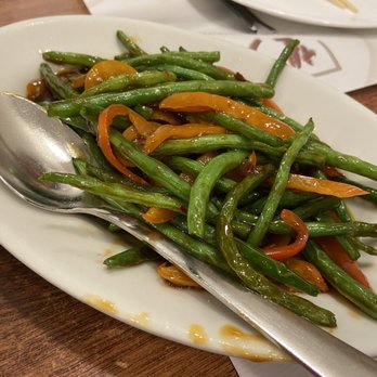 Wang Xiang Lou - Stir fry string beans 干煸四季豆 - Chinese Near Me - Rome, RM Wang Xiang Lou - Stir fry string beans 干煸四季豆 - Chinese Near Me - Rome, RM