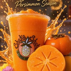 Shaka Shaka Tea House - Persimmon Smoothie Season.
