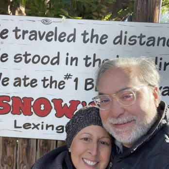 Snow's BBQ - Snow's sign husband & me...we were so cold - Barbeque Near Me - Lexington, Texas Snow's BBQ - Snow's sign husband & me...we were so cold - Barbeque Near Me - Lexington, Texas