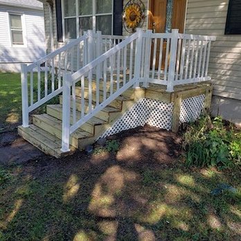 Phil's Home Improvement - the front porch of a home - General Contractors Near Me - Fort Madison, Iowa Phil's Home Improvement - the front porch of a home - General Contractors Near Me - Fort Madison, Iowa