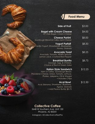 Menu photo 5 Collective Coffee Phoenix, AZ