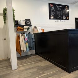 Mak & Cheesecakes - Counter and items for sale