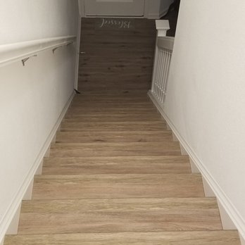 Hometown Remodeling - Mix Matched stairnose to main step - General Contractors Near Me - Virginia Beach, Virginia