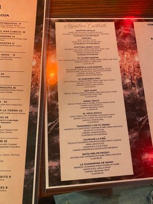 Menu photo 7 Zona De Cuba Bronx, NY