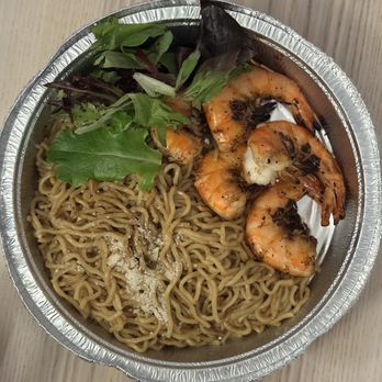 Amaze Noodles - Garlic Noodles with Shrimp - Asian Fusion Near Me - Los Alamitos, California