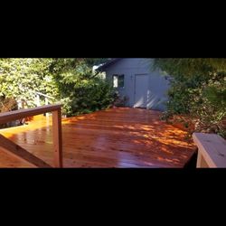 Noyo Construction - Redwood deck
