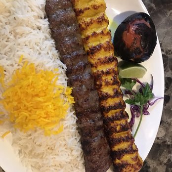 Caspian - Mixed beef and chicken kabob - Persian/Iranian Near Me - Bellevue, Washington