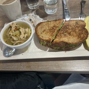 Sweet Cafe - BLTSMA Sandwich And chicken noodle soup - Breakfast & Brunch Near Me - Chicago, Illinois