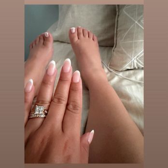 Nails By Tina Le - Manicure with dip powder, French tip pedicure with design - Nail Salons Near Me - Sacramento, California Nails By Tina Le - Manicure with dip powder, French tip pedicure with design - Nail Salons Near Me - Sacramento, California