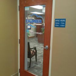 St Cloud Area Chamber of Commerce - The door to the Chamber.