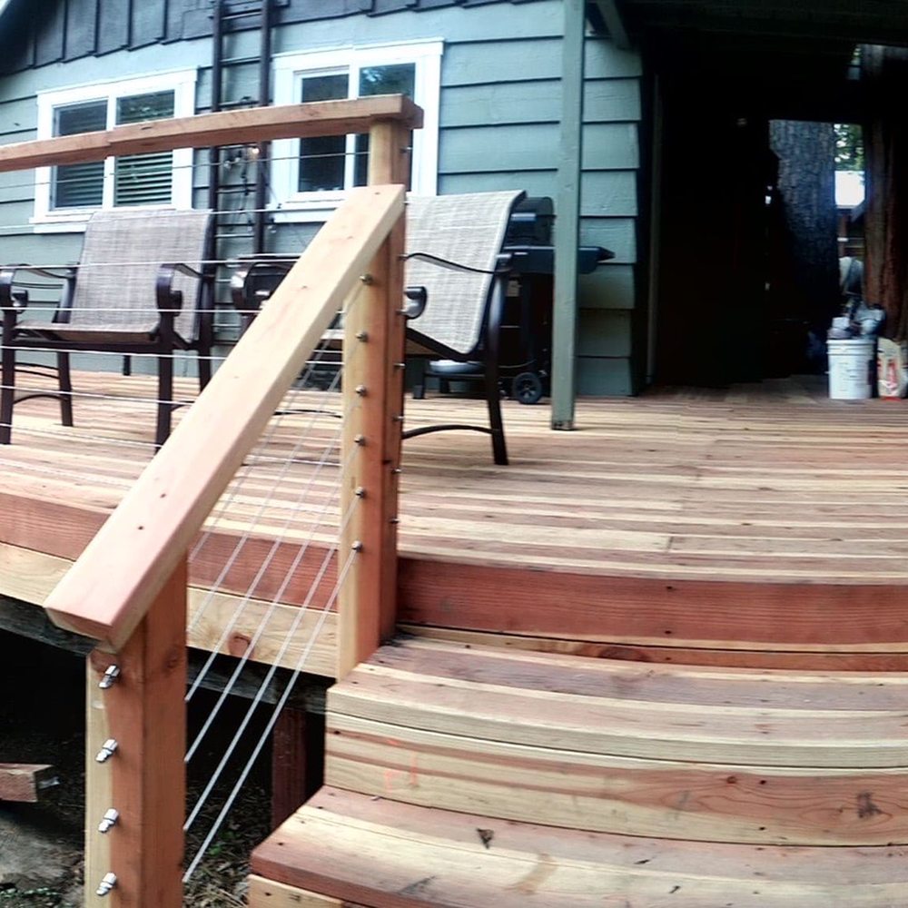 Dustin Smith Construction - Back deck - General Contractors Near Me