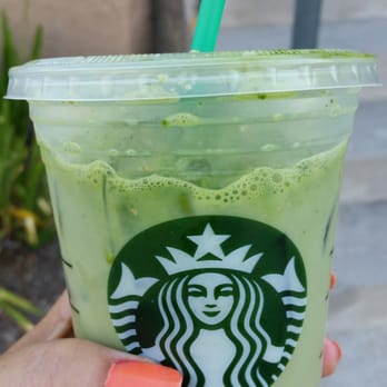 Starbucks - Iced Green Tea Latte with soy milk. - Coffee & Tea Near Me - Lake Forest, California Starbucks - Iced Green Tea Latte with soy milk. - Coffee & Tea Near Me - Lake Forest, California