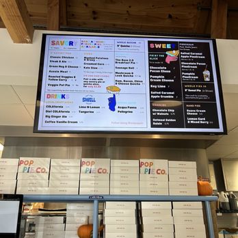 Pop Pie - Menu - Desserts Near Me - Carlsbad, California