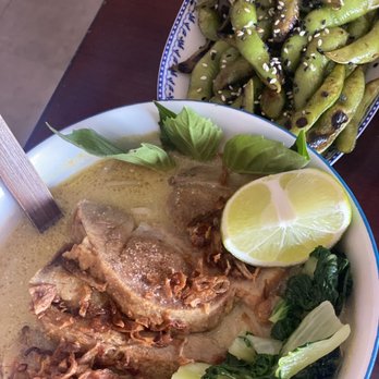 Good Fortune - Coconut Curry Noodles & Charred Edamame - Ramen Near Me - Memphis, Tennessee Good Fortune - Coconut Curry Noodles & Charred Edamame - Ramen Near Me - Memphis, Tennessee