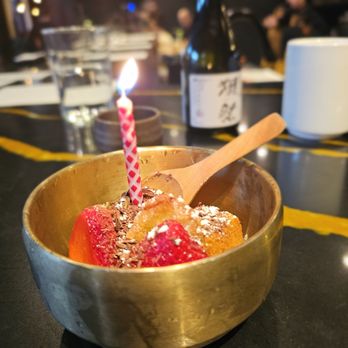 NoriFish - Birthday Dessert - Sushi Bars Near Me - Sandy Springs, Georgia