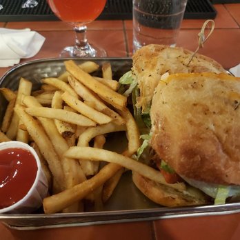 Banff Ave Brewing Co - Buffalo Chicken Sandwich - Breweries Near Me - Banff, Alberta