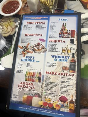 Menu photo 4 Costa Del Marlin Moulton, AL