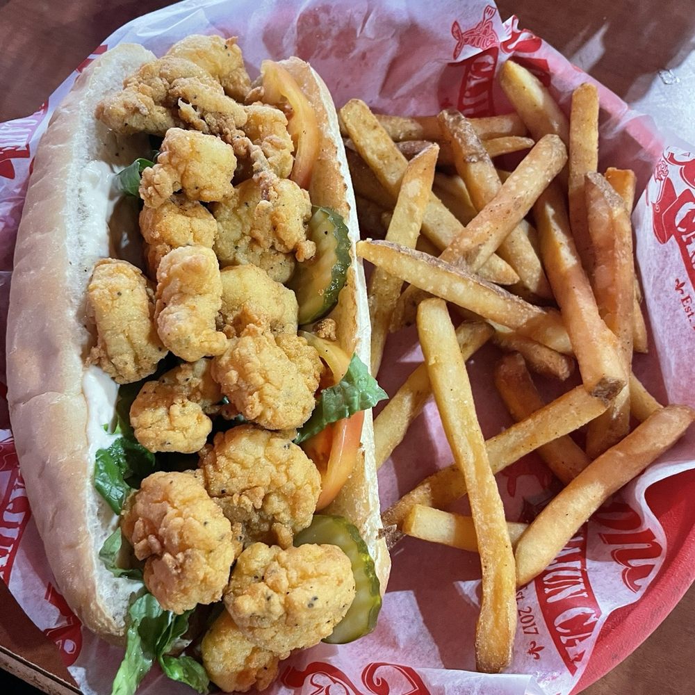 Honore's Cajun Cafe - Shrimp Po' Boy - Cajun/Creole Near Me - Manvel, Texas