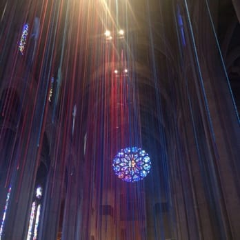 Grace Cathedral - Anne Patterson ribbon installation. - Churches Near Me - San Francisco, California