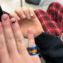 Amethyst Nail Studio - We have literal burns from this nail place. Don't go here. It's been weeks. Never go here