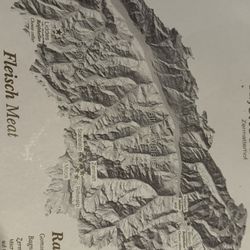 Say Cheese - Map to show you the region the Raclette cheese comes from.