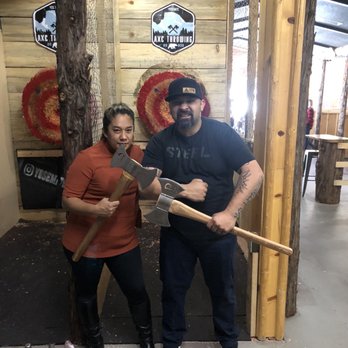 Yosemite Axe - Big Bear - Hubs had a great time too. - Axe Throwing Near Me - Big Bear Lake, California Yosemite Axe - Big Bear - Hubs had a great time too. - Axe Throwing Near Me - Big Bear Lake, California