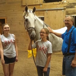 Brannon Stables - One of our students (Brannon Stables - Lexington Horse Riding Lessons, Lexington Horse Boarding)