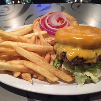 Breakaway Grill - Texas BBQ burger with fries - American Near Me - Duluth, Georgia Breakaway Grill - Texas BBQ burger with fries - American Near Me - Duluth, Georgia