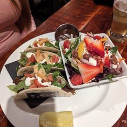 Three Tacos with Lakeside salad