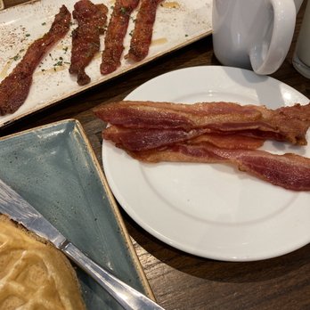 First Watch - The Million Dollar Bacon in the back and the regular bacon in the front...both good choices - Breakfast & Brunch Near Me - Columbia, Maryland