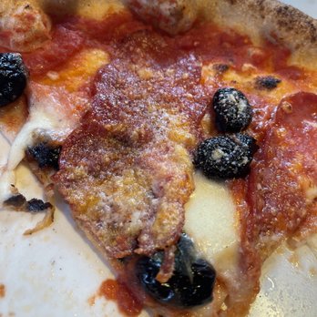 The Good Son - Forgot to take a pic of the pizza in its entirety - whoops! Delicious - Pizza Near Me - North York, Ontario The Good Son - Forgot to take a pic of the pizza in its entirety - whoops! Delicious - Pizza Near Me - North York, Ontario