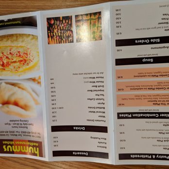 Hummus Mediterranean Kitchen - Menu page 2 - Mediterranean Near Me - San Mateo, California Hummus Mediterranean Kitchen - Menu page 2 - Mediterranean Near Me - San Mateo, California