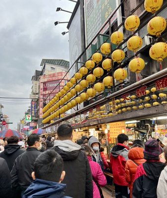 Keelung MiaoKou Night Market by null