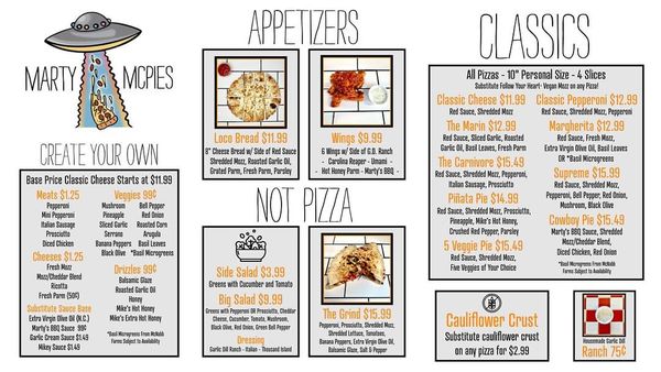 Menu photo 5 Marty McPie’s Corpus Christi, TX Menu photo 5 Marty McPie’s Corpus Christi, TX