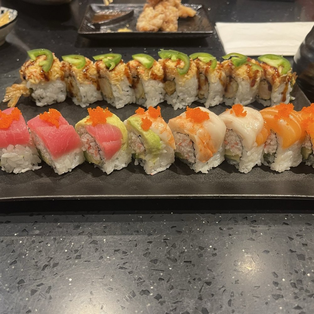 Sushi%AYCE/All You Can Eat - Rainbow roll - Sushi Bars Near Me - Seattle, Washington Sushi%AYCE/All You Can Eat - Rainbow roll - Sushi Bars Near Me - Seattle, Washington