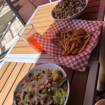 FunBurger - Cesar Salad, Chicken Nugget Kid's Meal and BBQ Chicken Salad - Burgers Near Me - Simi Valley, California FunBurger - Cesar Salad, Chicken Nugget Kid's Meal and BBQ Chicken Salad - Burgers Near Me - Simi Valley, California