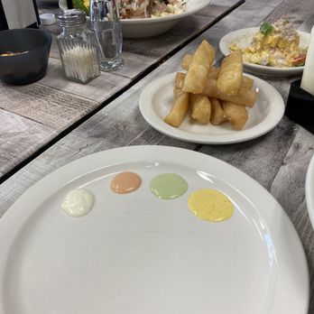 Brasa's Restaurant - I did the samples of sauces. We got our yuca but waited 30 mins for sauces. Yuca was cold by that time. Sad slow service. - Peruvian Near Me - Lexington-Fayette, Kentucky Brasa's Restaurant - I did the samples of sauces. We got our yuca but waited 30 mins for sauces. Yuca was cold by that time. Sad slow service. - Peruvian Near Me - Lexington-Fayette, Kentucky