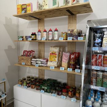Yummi Mart - a variety of food items on shelves - International Grocery Near Me - Benicia, California