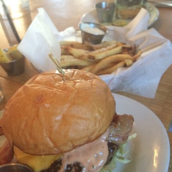 Zinburger - Sam burger front, truffle fries middle, my boy blue back... Everythihg was great!! - Burgers Near Me - Tucson, Arizona Zinburger - Sam burger front, truffle fries middle, my boy blue back... Everythihg was great!! - Burgers Near Me - Tucson, Arizona